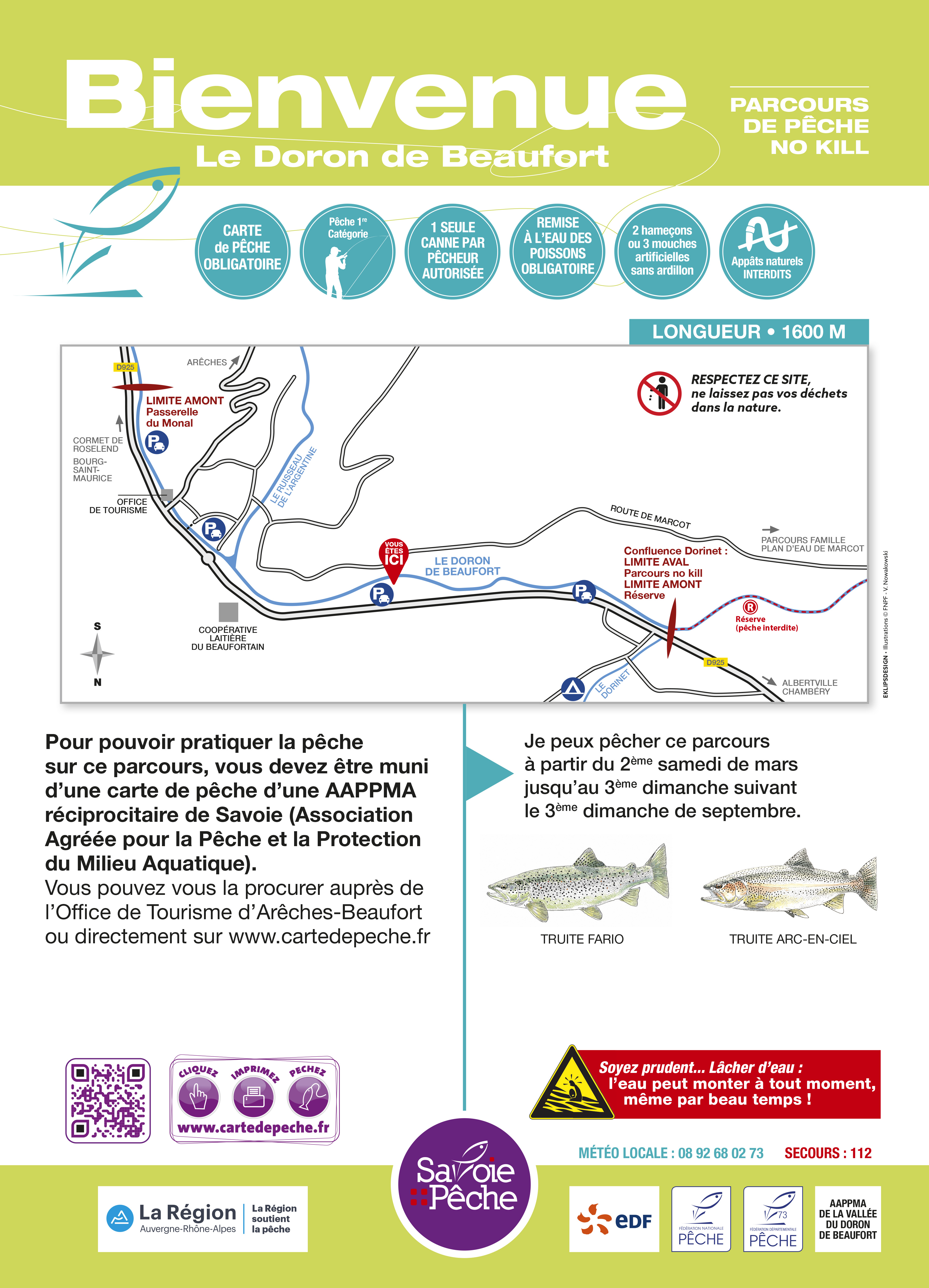 PANNEAU PARCOURS DORON DE BEAUFORT